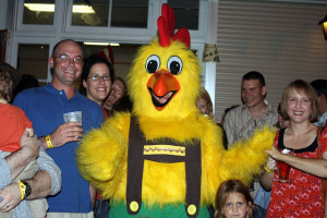 Chicken dancing and beer. 'Nuff said.