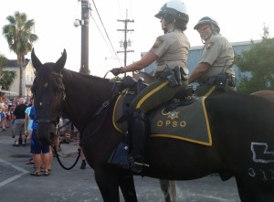 OPSO Horses Dont Take Any Shit Police